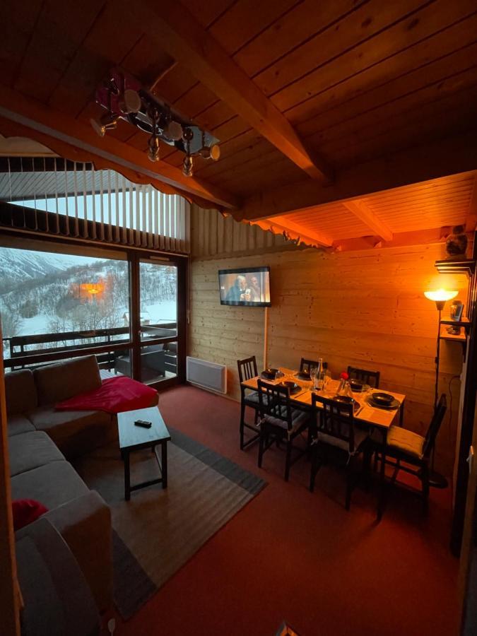 Appartement Plein Sud Cosy 6 Personnes Tres Bien Equipe ,Vue Splendide, Terrasse, Spacieux,Bien Situe, Randonnees,Ski Saint-Sorlin-dʼArves 외부 사진