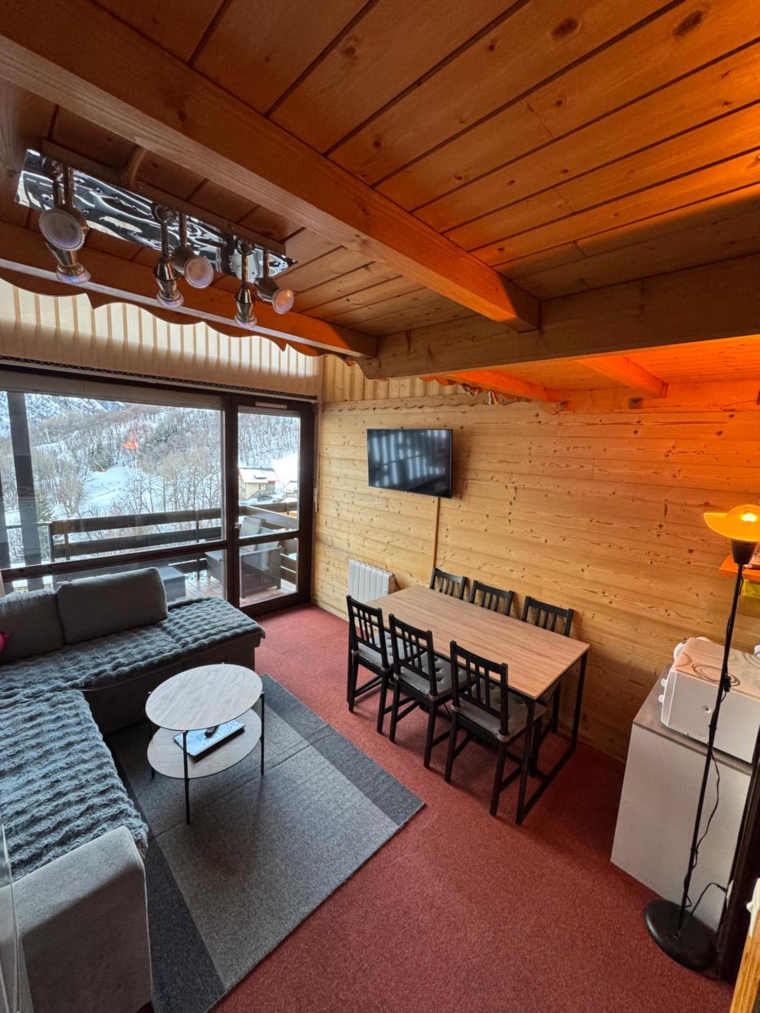 Appartement Plein Sud Cosy 6 Personnes Tres Bien Equipe ,Vue Splendide, Terrasse, Spacieux,Bien Situe, Randonnees,Ski Saint-Sorlin-dʼArves 외부 사진